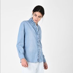 Isabel Marant Étoile Lawendy Chambray Shirt